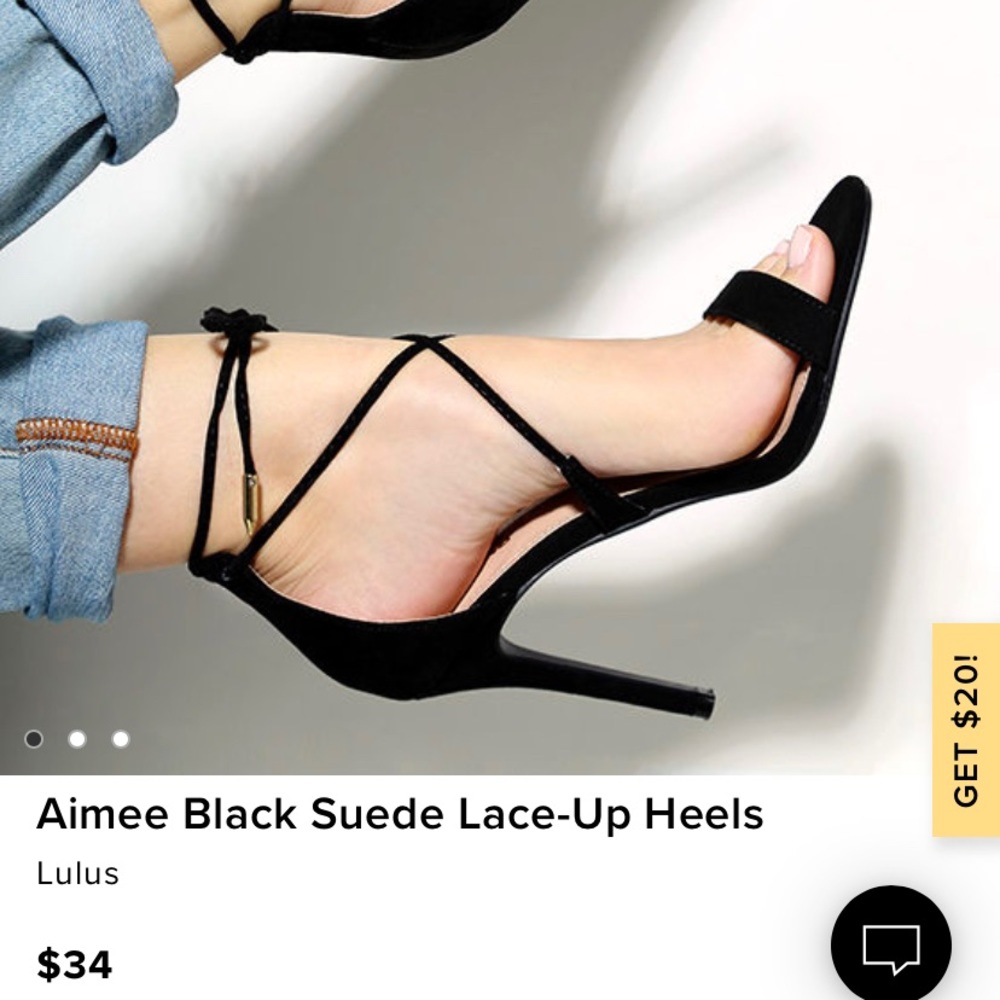 Laced Up Heels